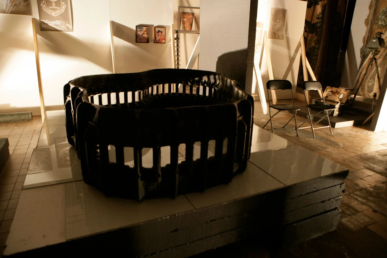   Three Kings,&nbsp; 2010.&nbsp;Mixed media, installation view.&nbsp; 