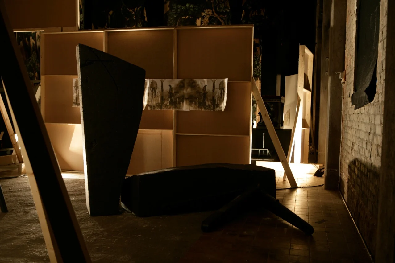   Three Kings,&nbsp; 2010.&nbsp;Mixed media, installation view.&nbsp; 