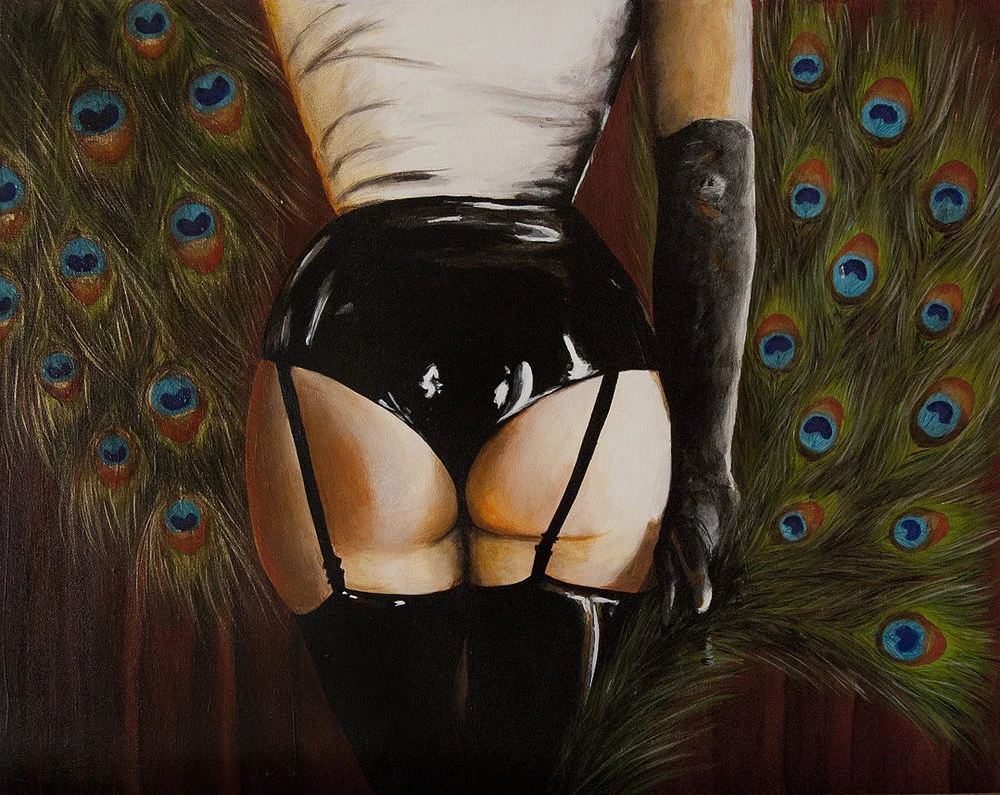 “Showtime”, acrylic on canvas