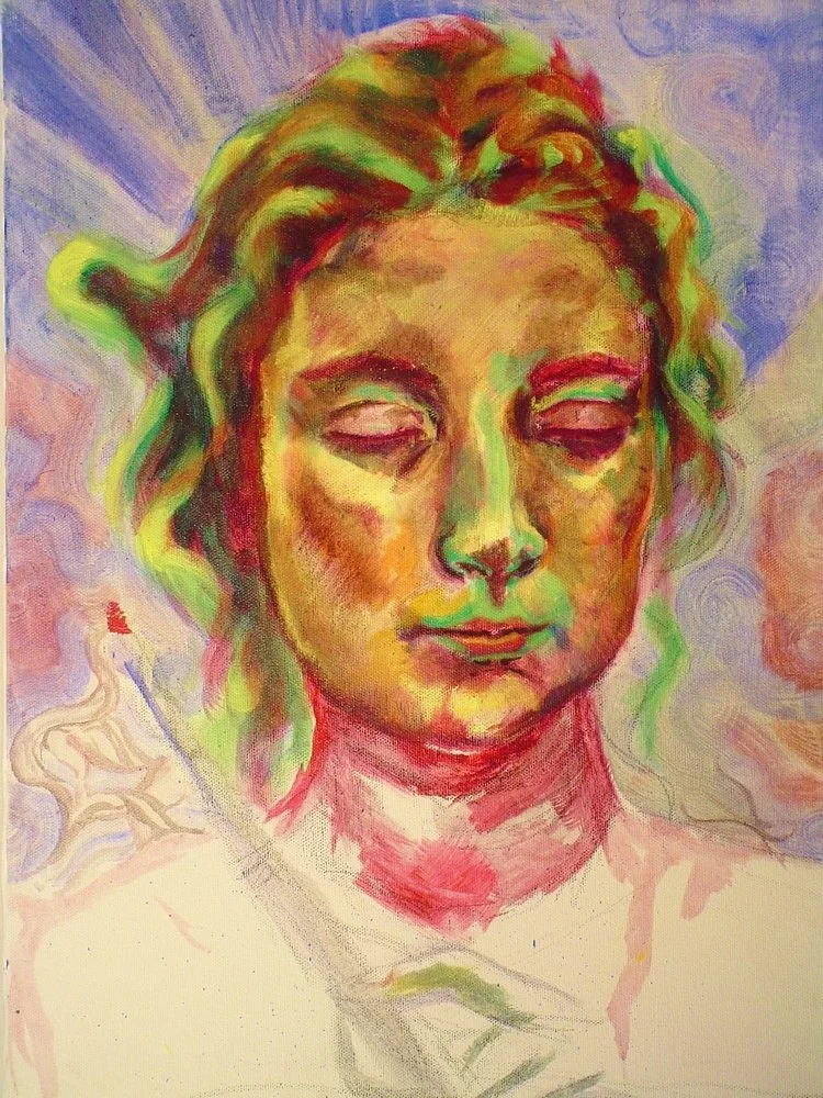  Listen. Oil on canvas. 2004 