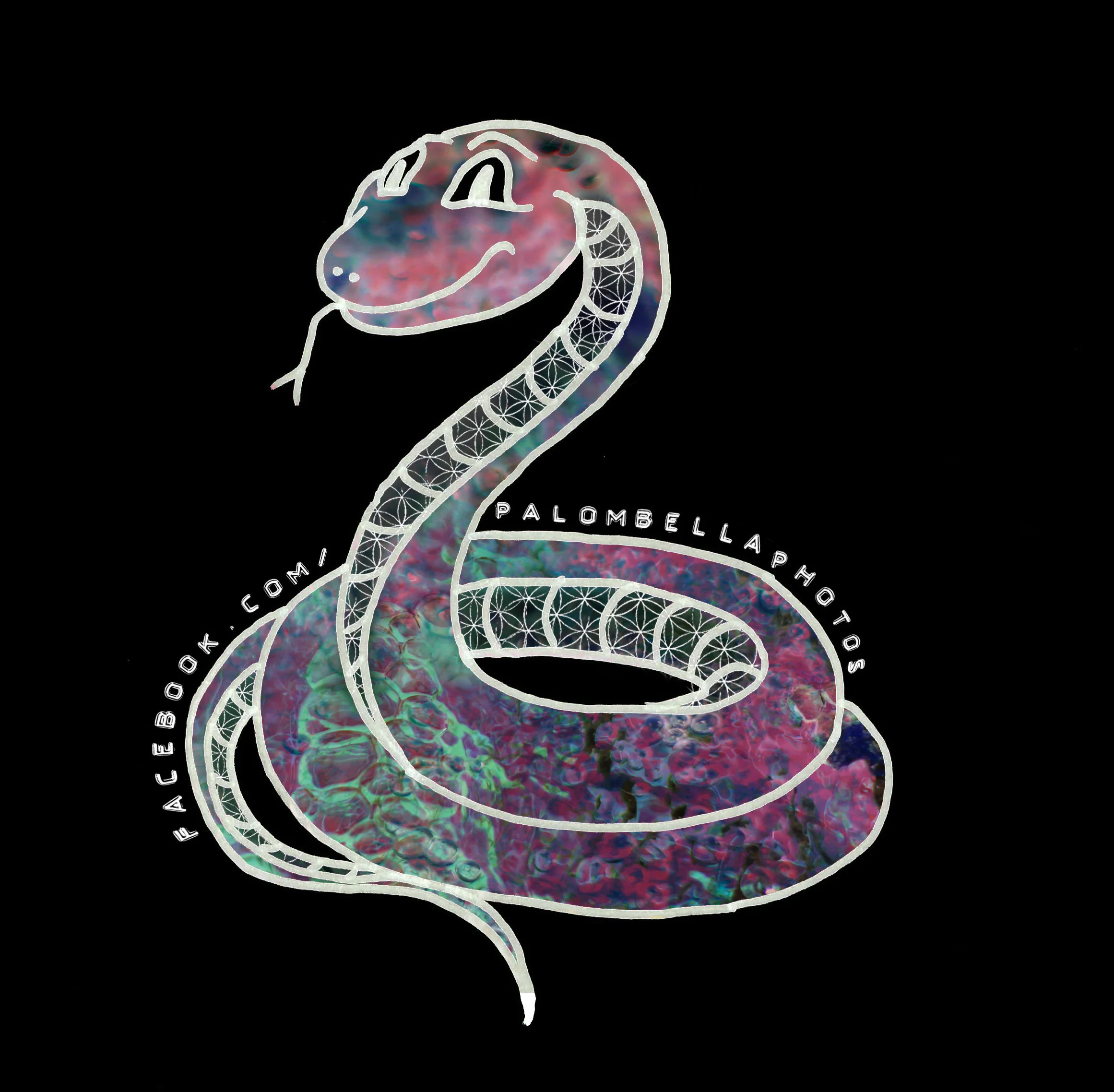 Inverse Snake Sticker Pack, Small
