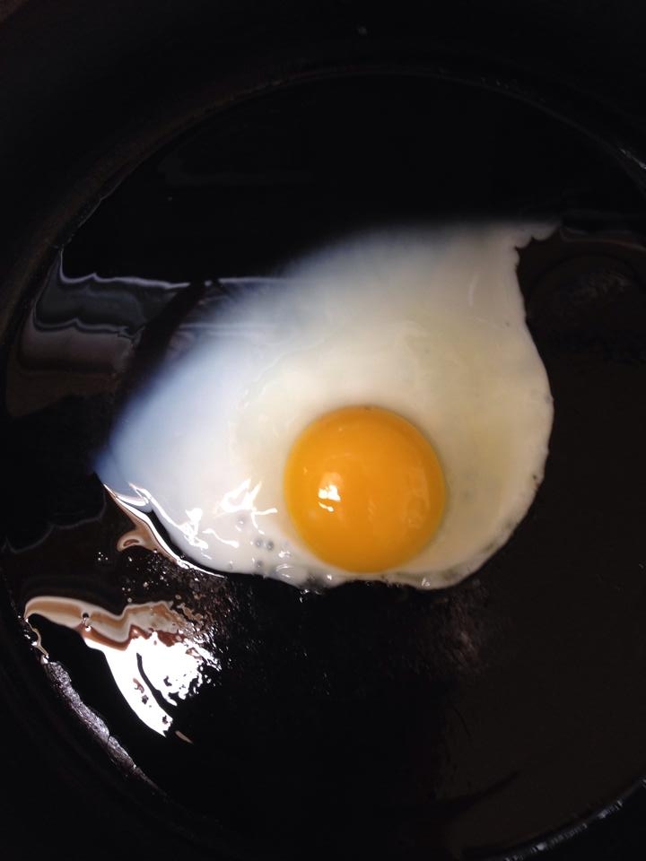 Fried Eggs Over Medium