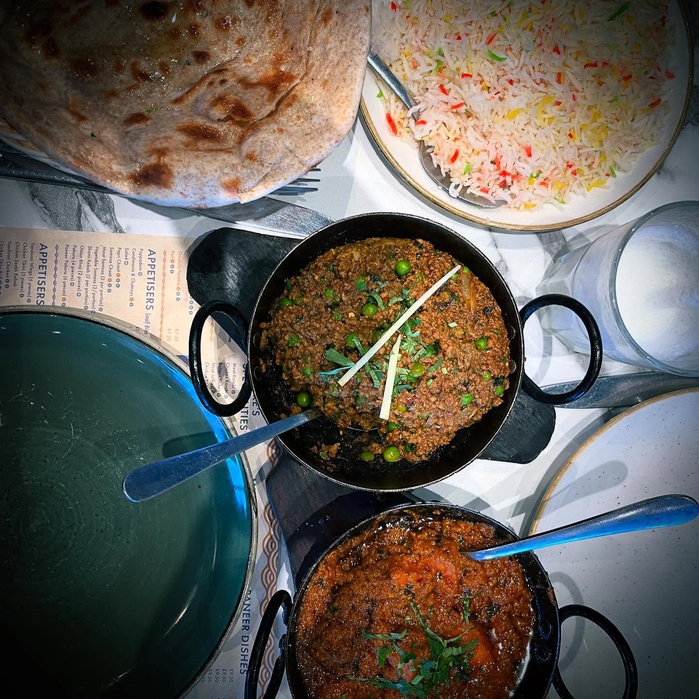 A delightful and delectable Sunday Indian feast with all the Tooting trimmings.