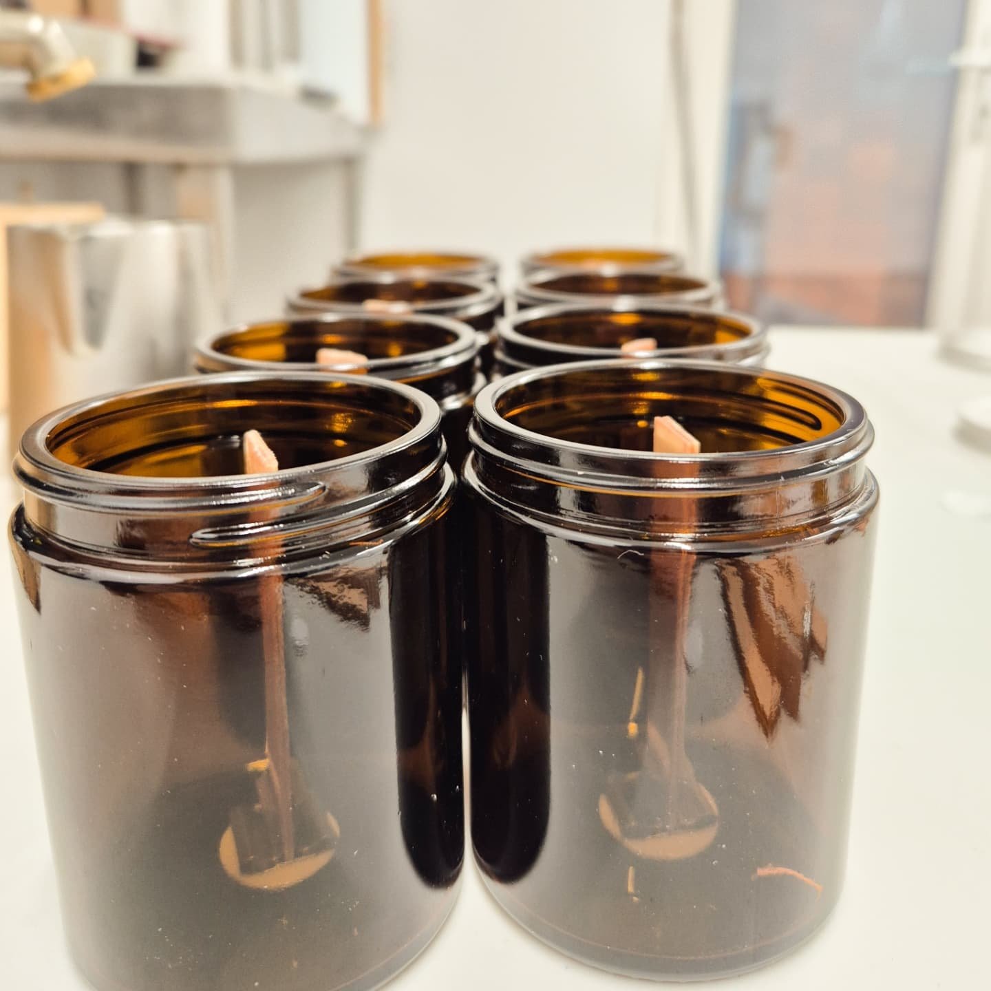 Every winter, I use the wax from our honey harvest to produce beeswax candles. 

I love making them because it gives me joy during the darker winter months and between my working seasons. 

Beeswax Candles are;

● PARAFFIN-FREE 
● CLEAN BURNING
● PUR
