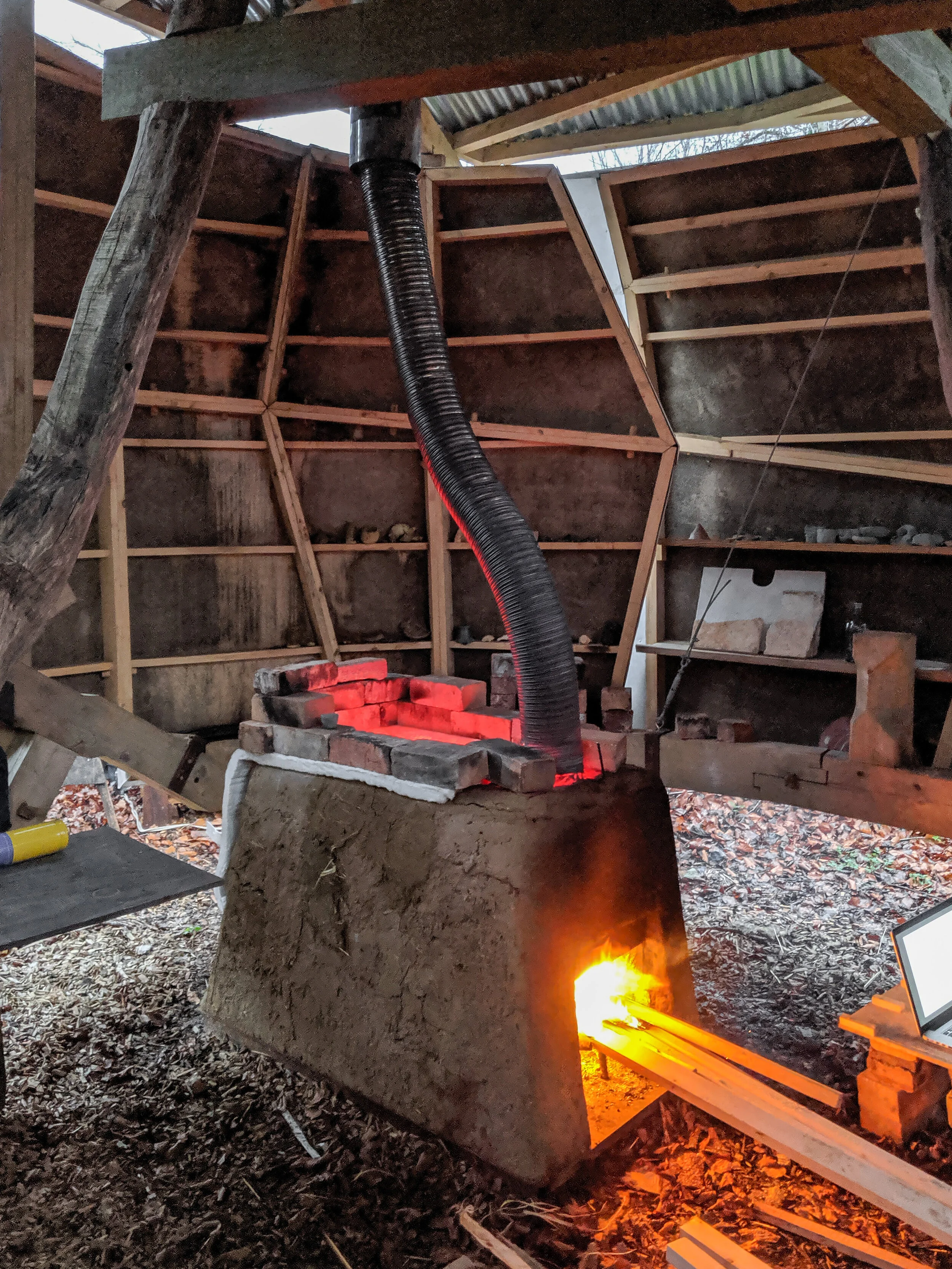 studio snng wood fired kiln