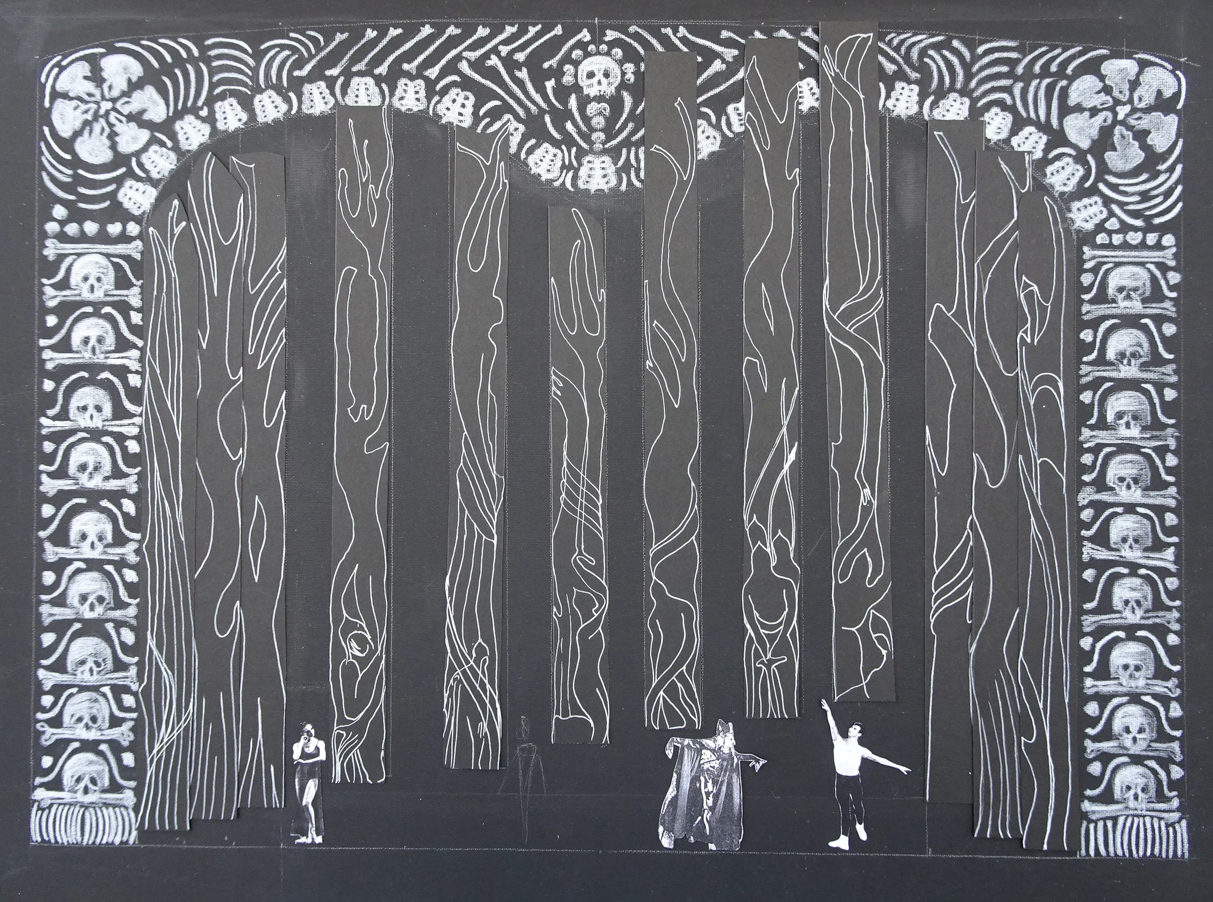 Forest black+white lines.JPG