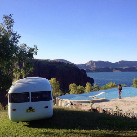 Lake Argyle Caravan Park - infinity pool