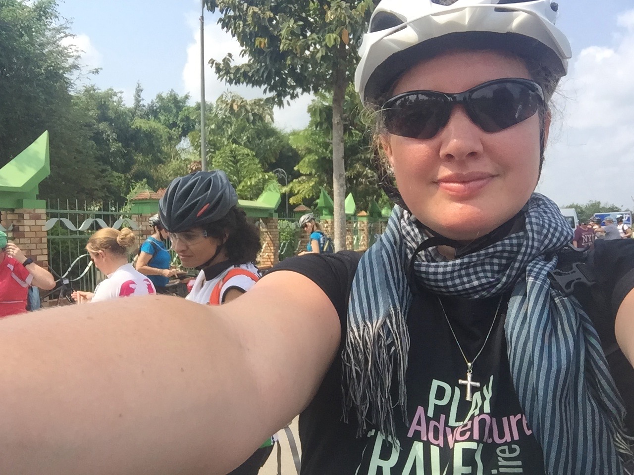 Beginning of my second ride through Cambodia with the UN Australia Committee in 2016