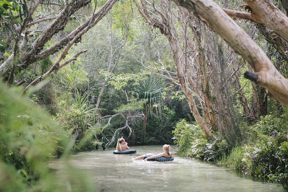 Ellie Creek, Fraser Island (Queensland) Image by: @placesweswim