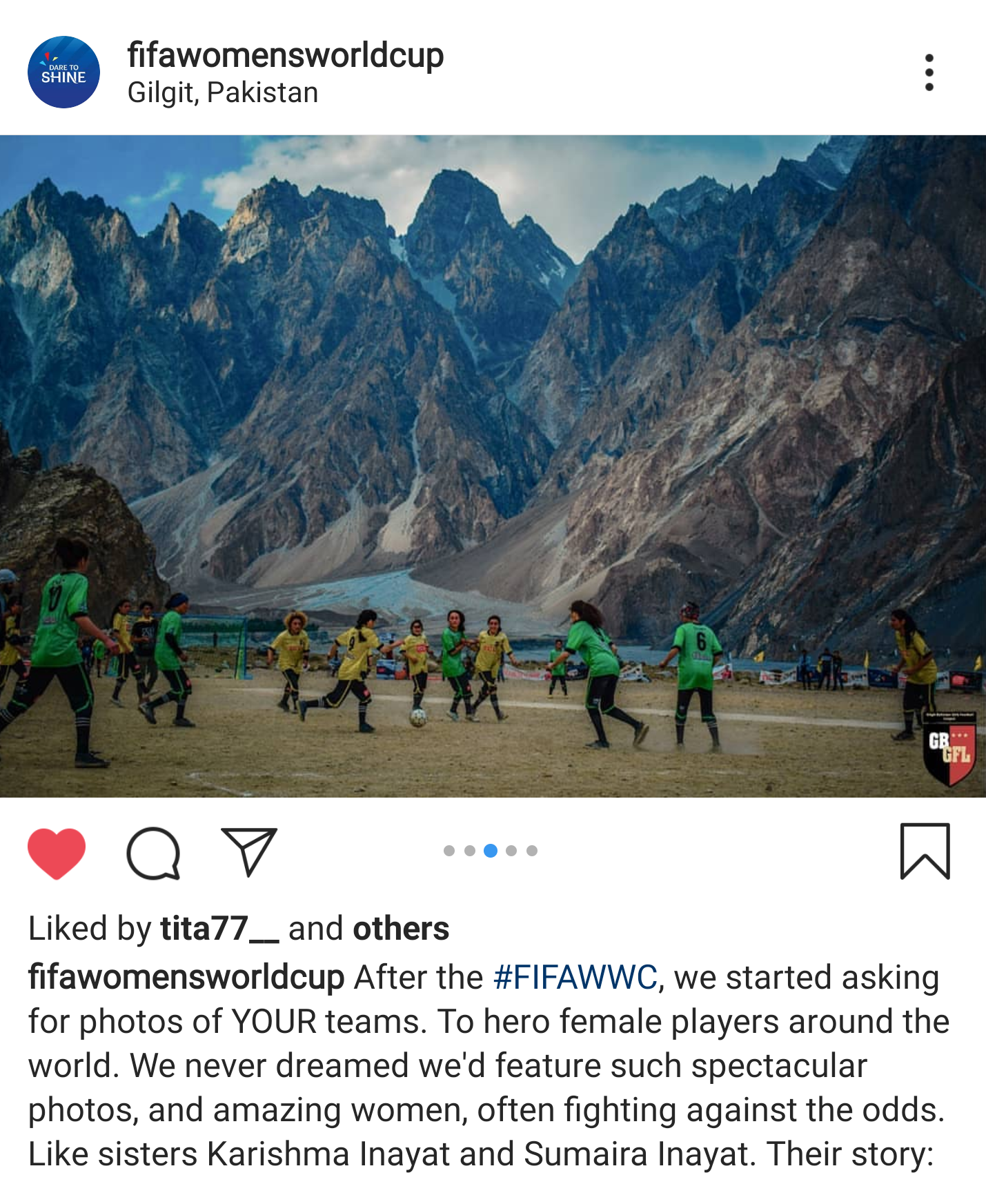 Instagram: @fifawomensoworldcup