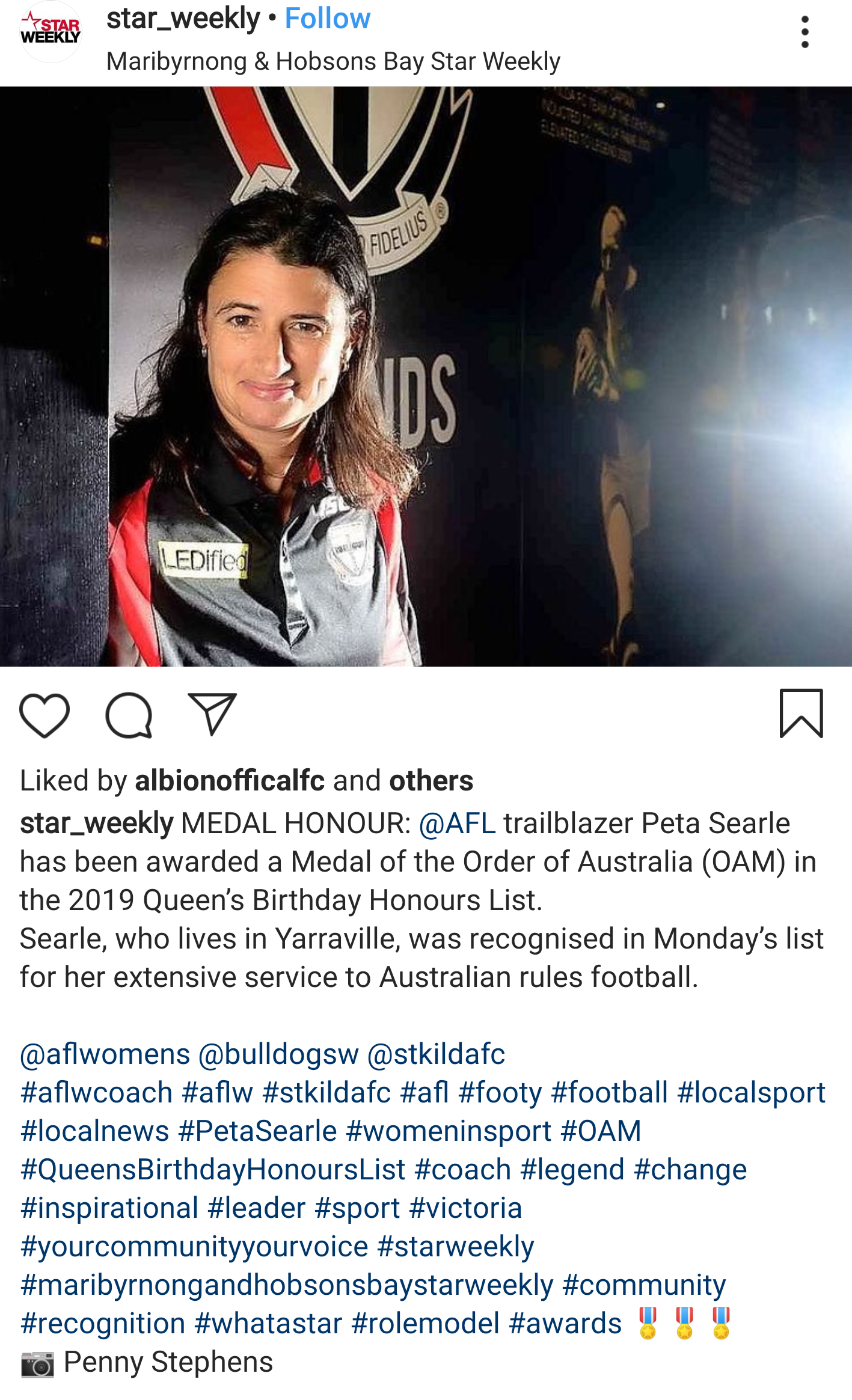 Pictured: Peta Searle  Image by: Penny Stephens