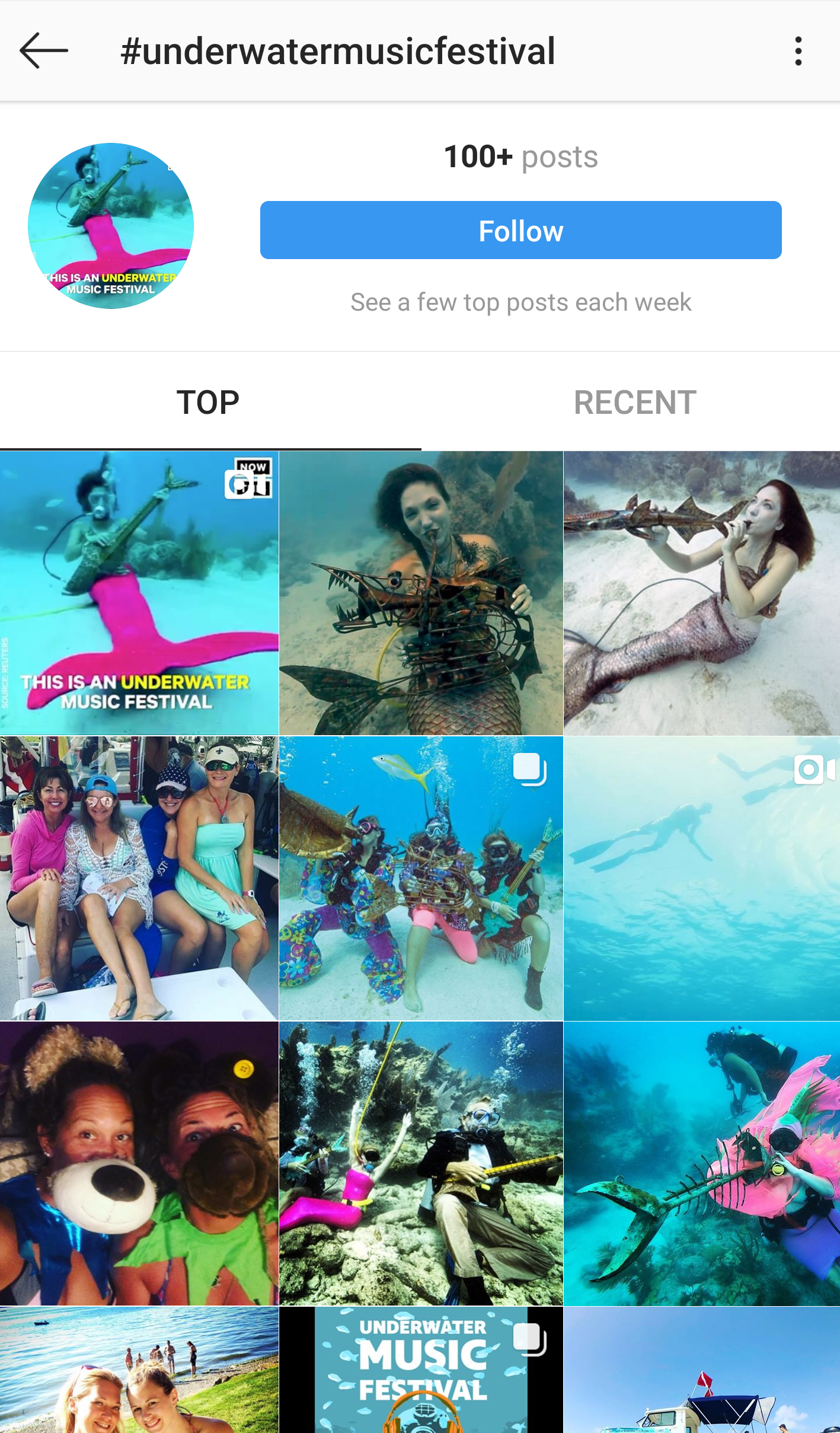 Instagram: #underwatermusicfestival