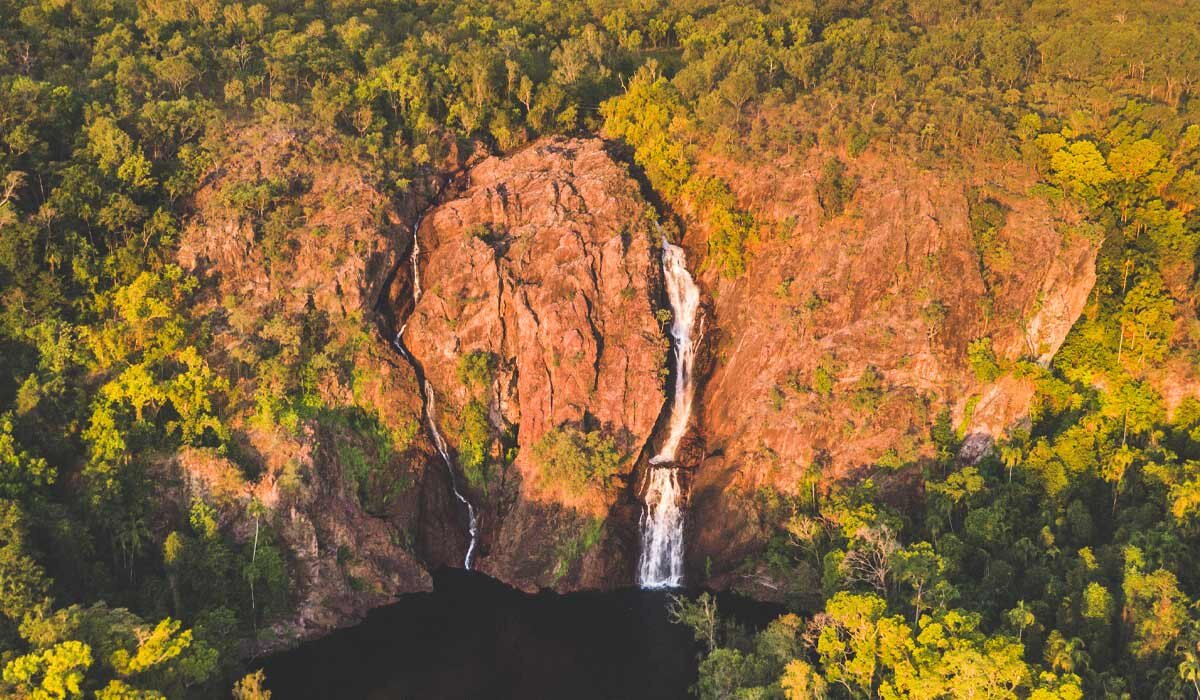 Wangi Falls. Image Tourism NT/Dan Moore