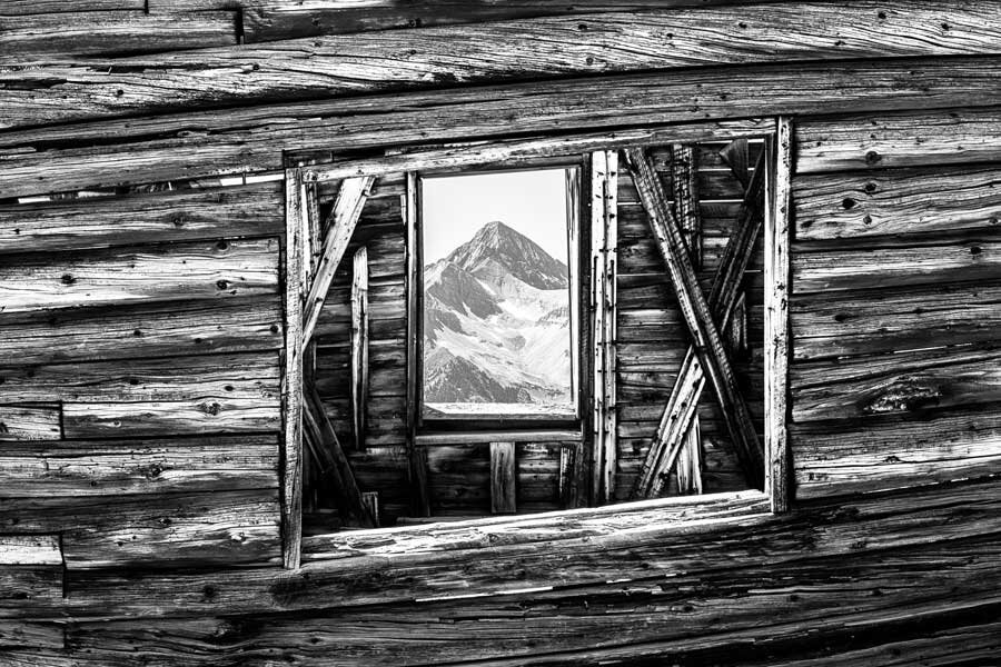 Derelict cabin at Alta, Telluride. Image Dan and Zora Avila