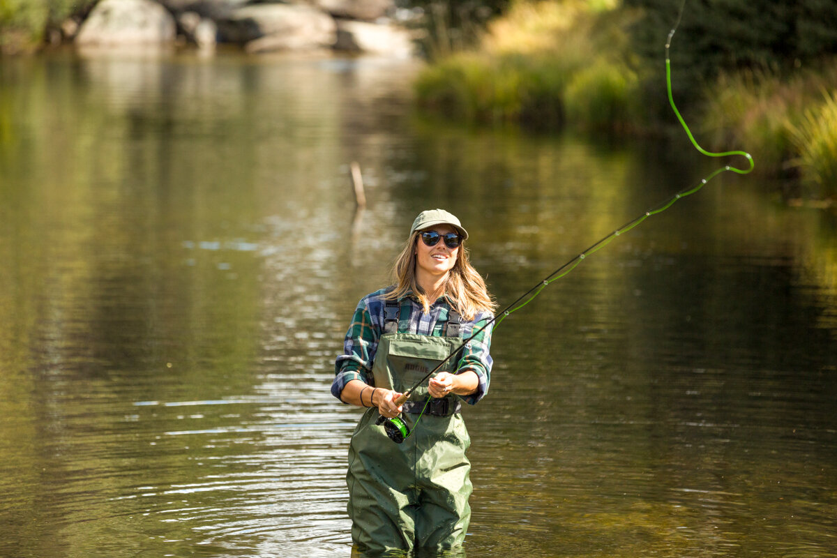 Thredbo is home to some of the wildest trout for fly-fishing enthusiasts. Image Thredbo