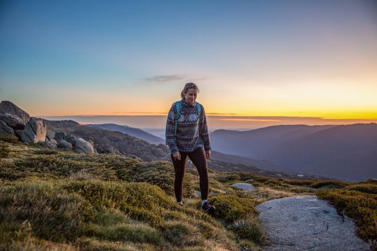 Escape into nature on a Thredbo high country hike. Image Thredbo