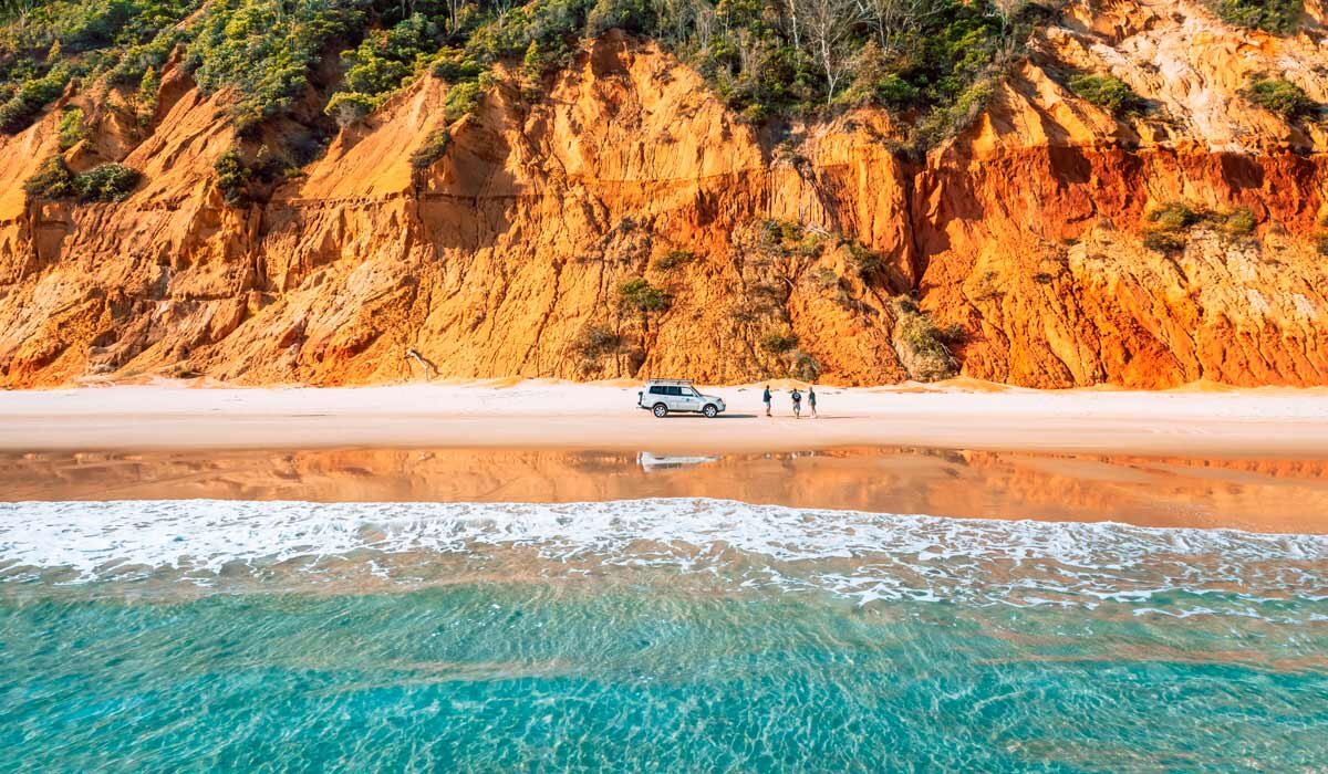 The Great Beach Drive. Image Tourism and Events Queensland