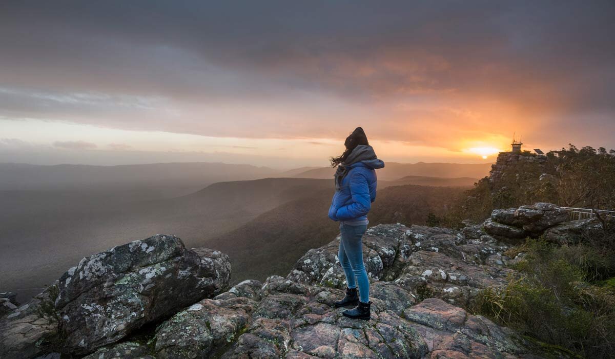 Grampians Eco YHA, is nearby to Reeds Lookout. Image YHA Australia