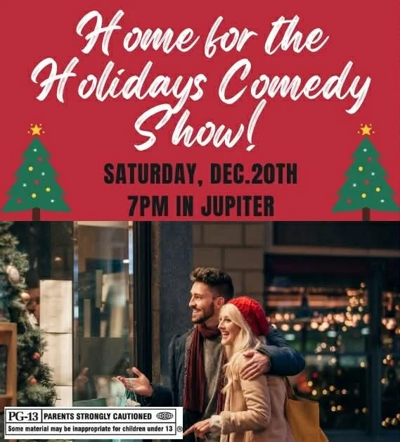 Home for the Holidays Comedy Show featuring The Jove poster