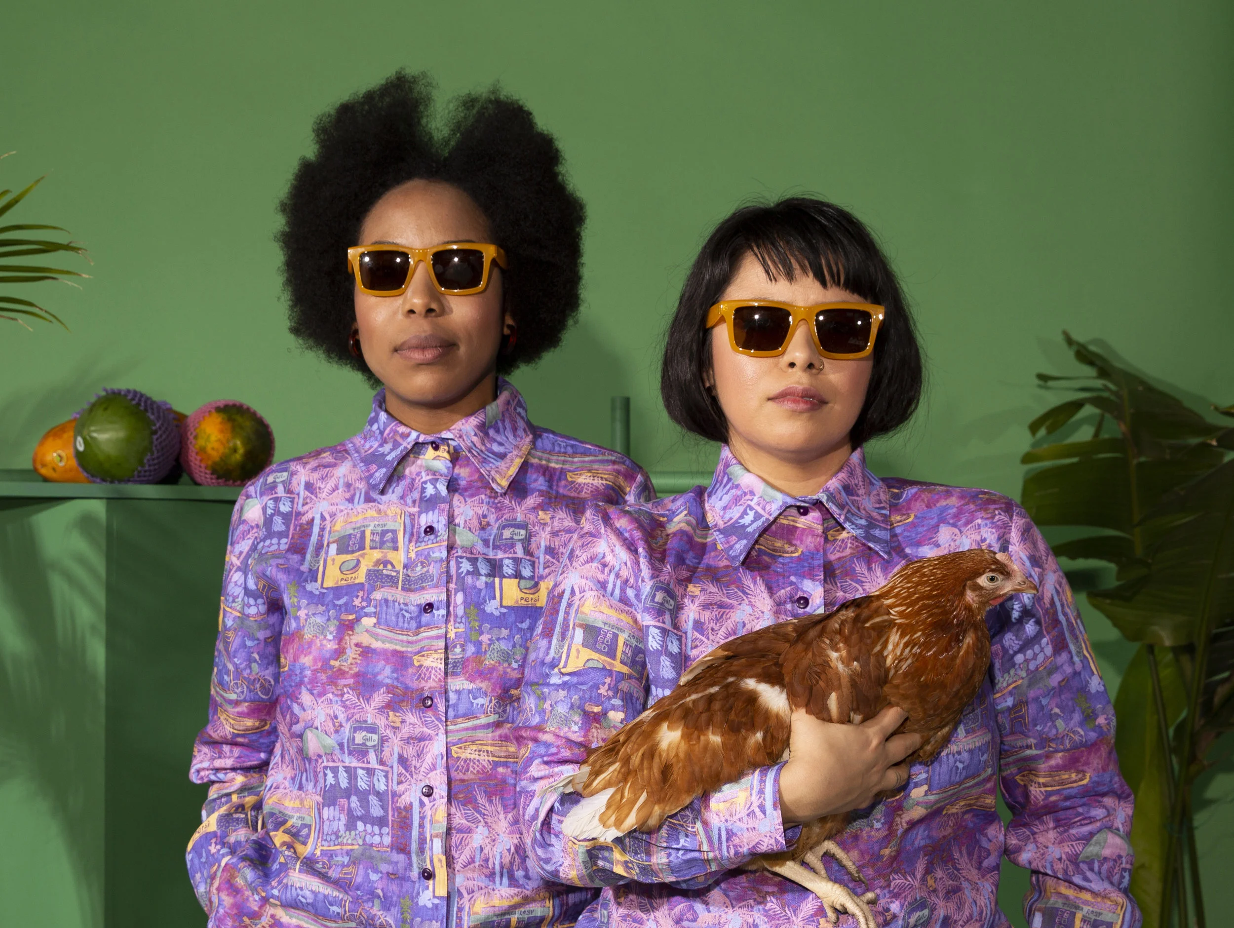 Photography: Dulce Amor Styling: Marco Fusco Hair: Jorge Viota MUA: Falzon Collective Models: Annick Aisha and Natalie Valenzuela Film: Lachlan Whalley Special Thanks: Andrew Martin