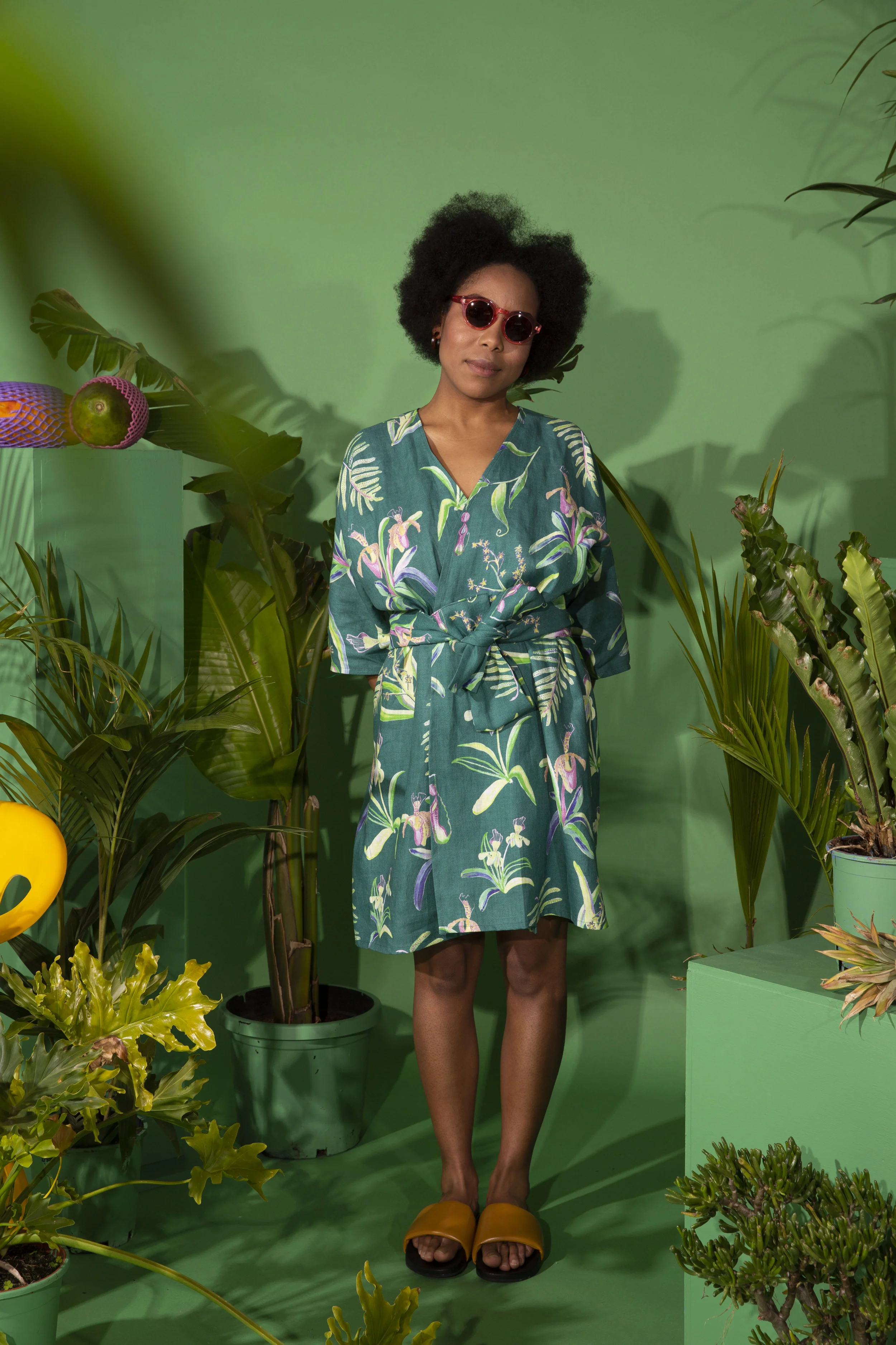 Photography: Dulce Amor Styling: Marco Fusco Hair: Jorge Viota MUA: Falzon Collective Shoes & sunglasses: Radical Yes Models: Annick Aisha and Natalie Valenzuela Film: Lachlan Whalley Special Thanks: Andrew Martin