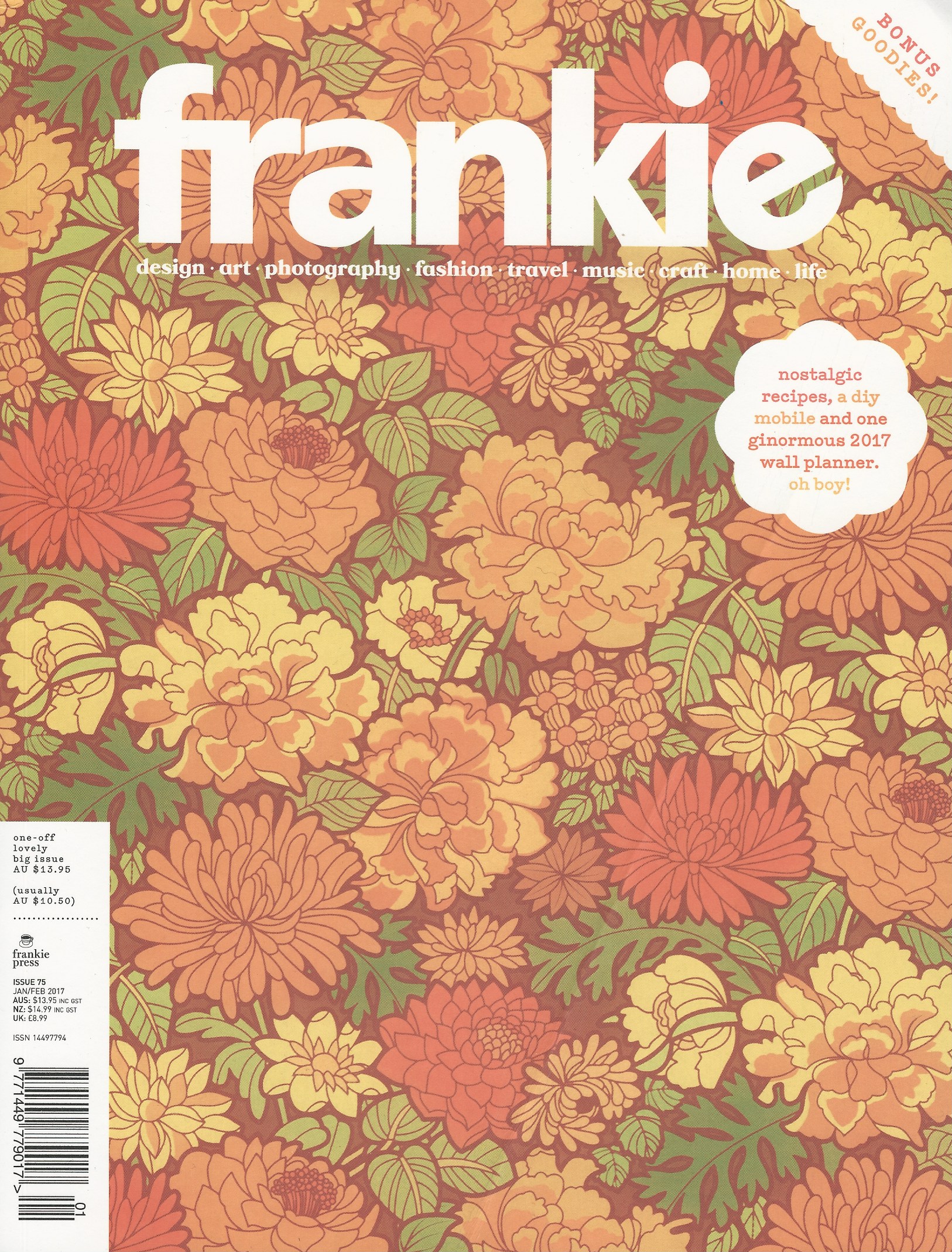 Frankie Magazine feature issue 75