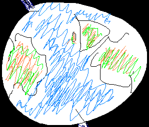 The view from the space station (artist's impression)