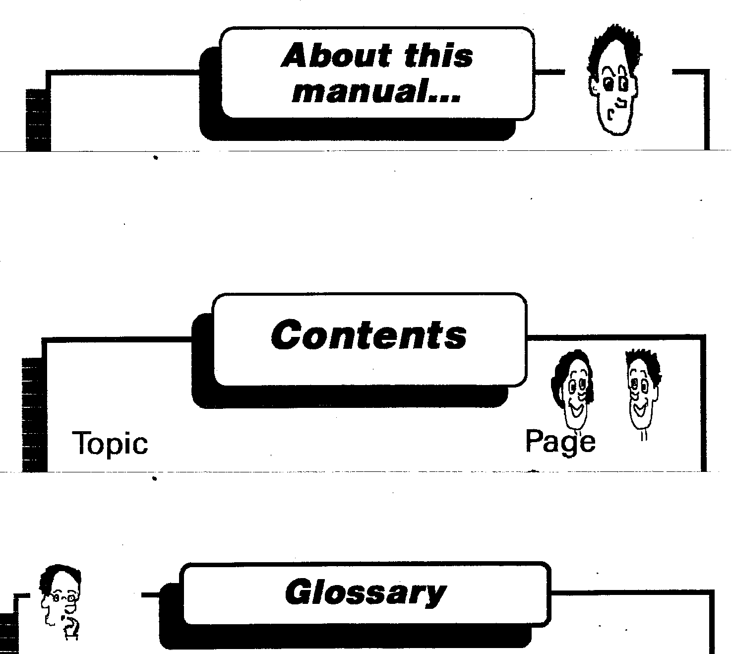 A selection of pages from the network manual.