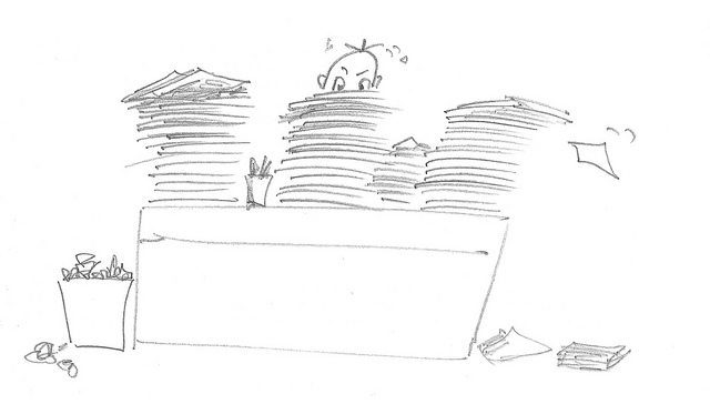 The Editor at work