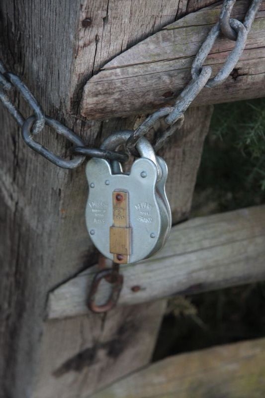 I guard my privacy -- or so I thought. Photo data-lock.jpg by Terry Freedman