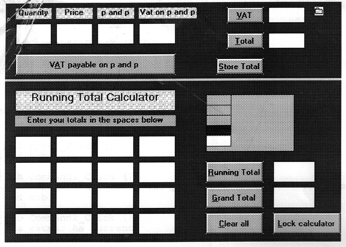 A screenshot of a print-out of a screenshot