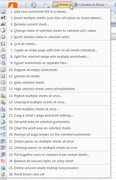 The screenshot shows just a few of ASAP's utilities...