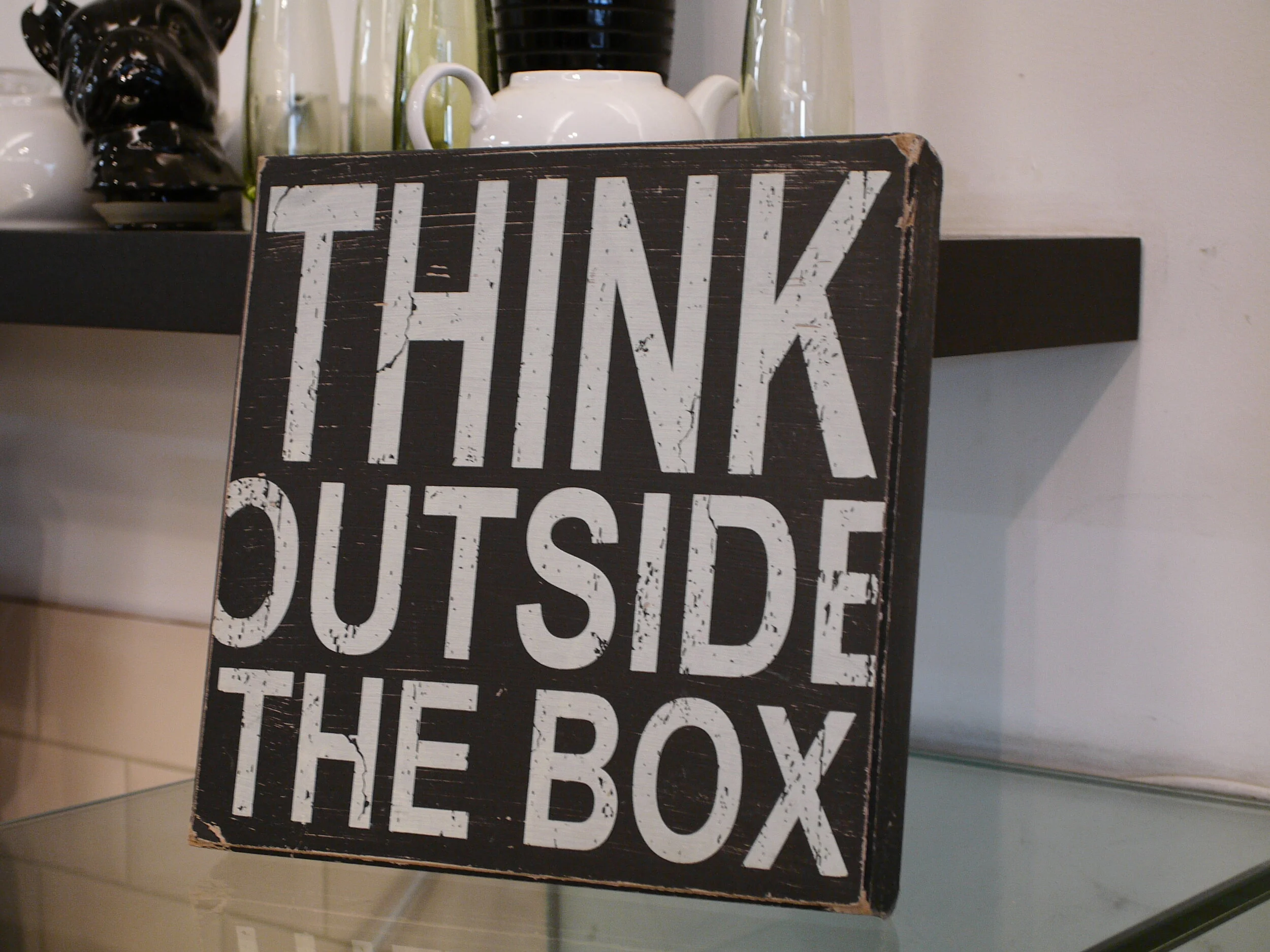 Think outside the box, by Terry Freedman