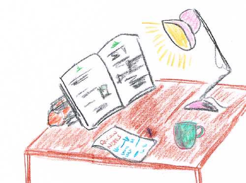 Terry's desk