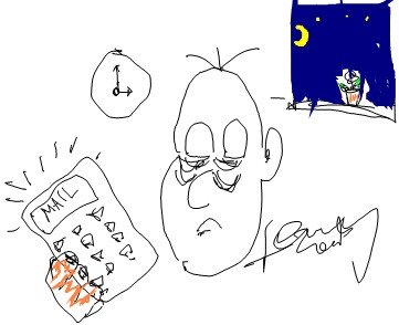 email deluge, by Terry Freedman