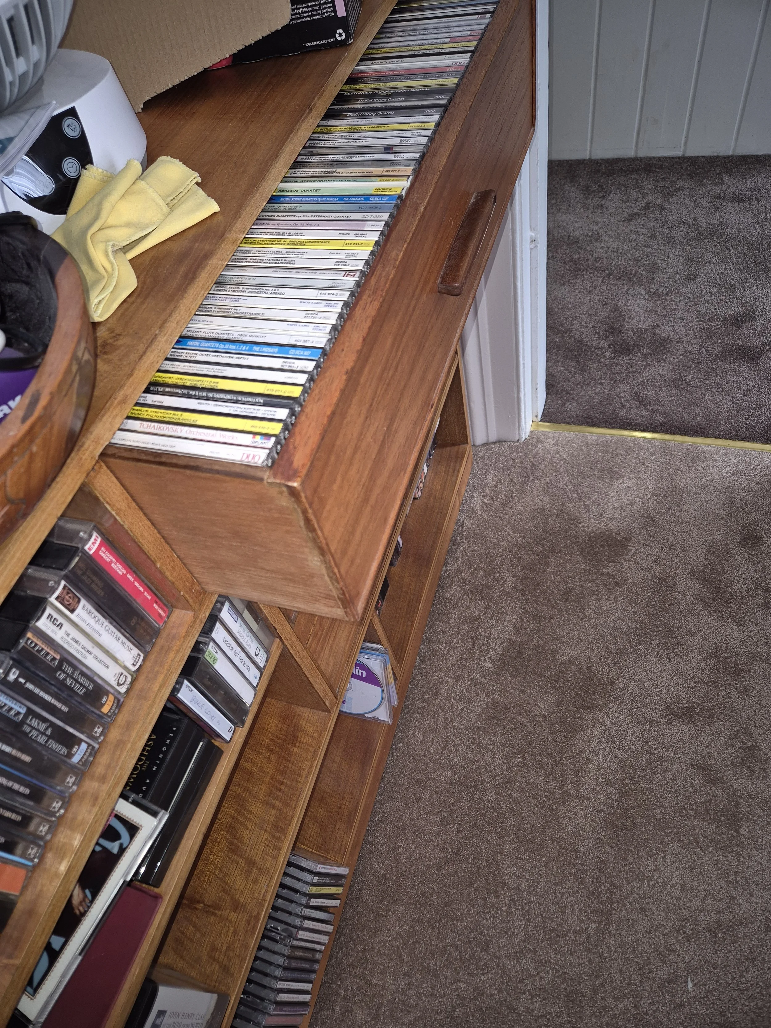 cd cabinet; photo by Terry Freedman