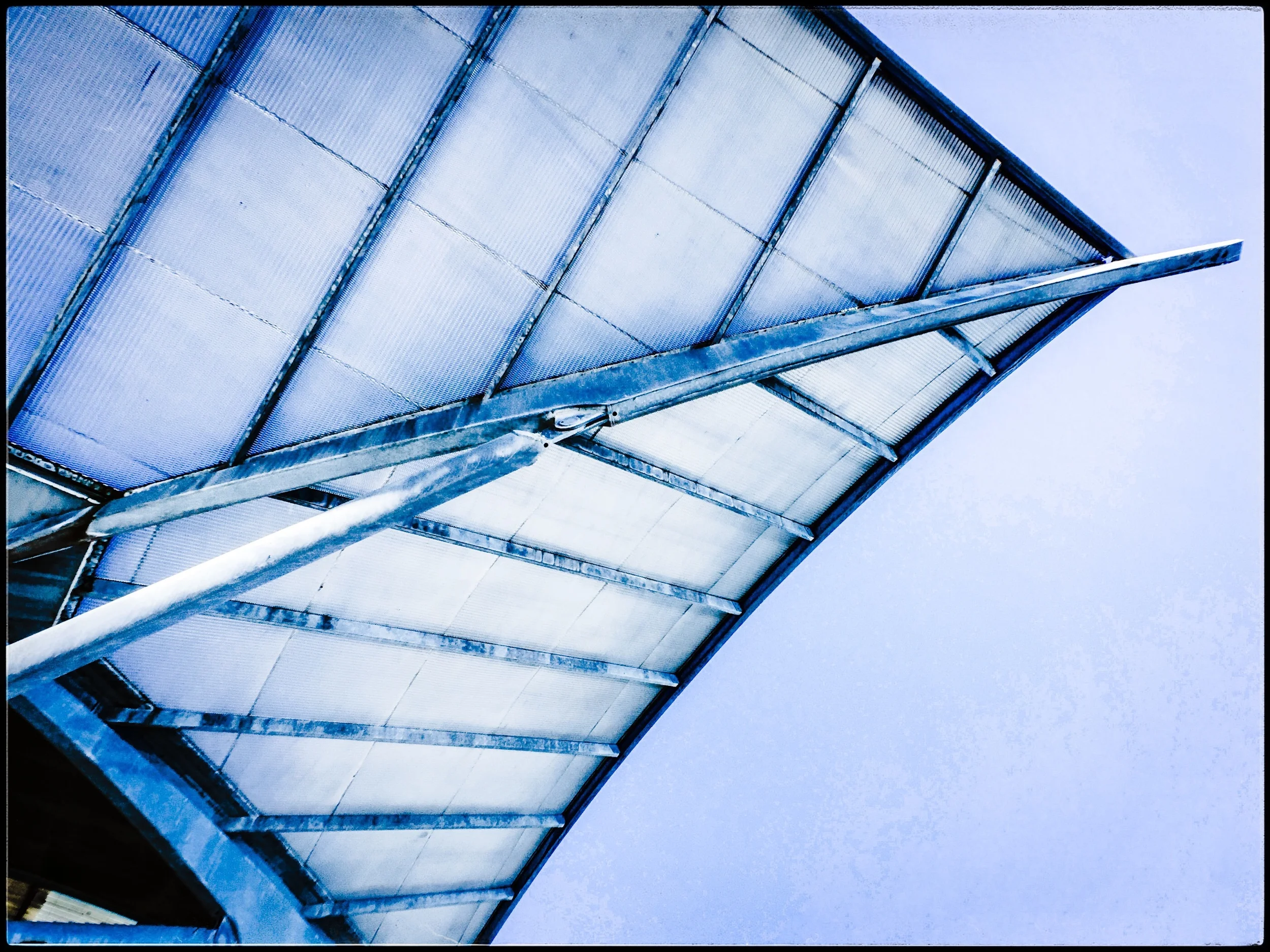 Love the shapes and patterns the structure forms.