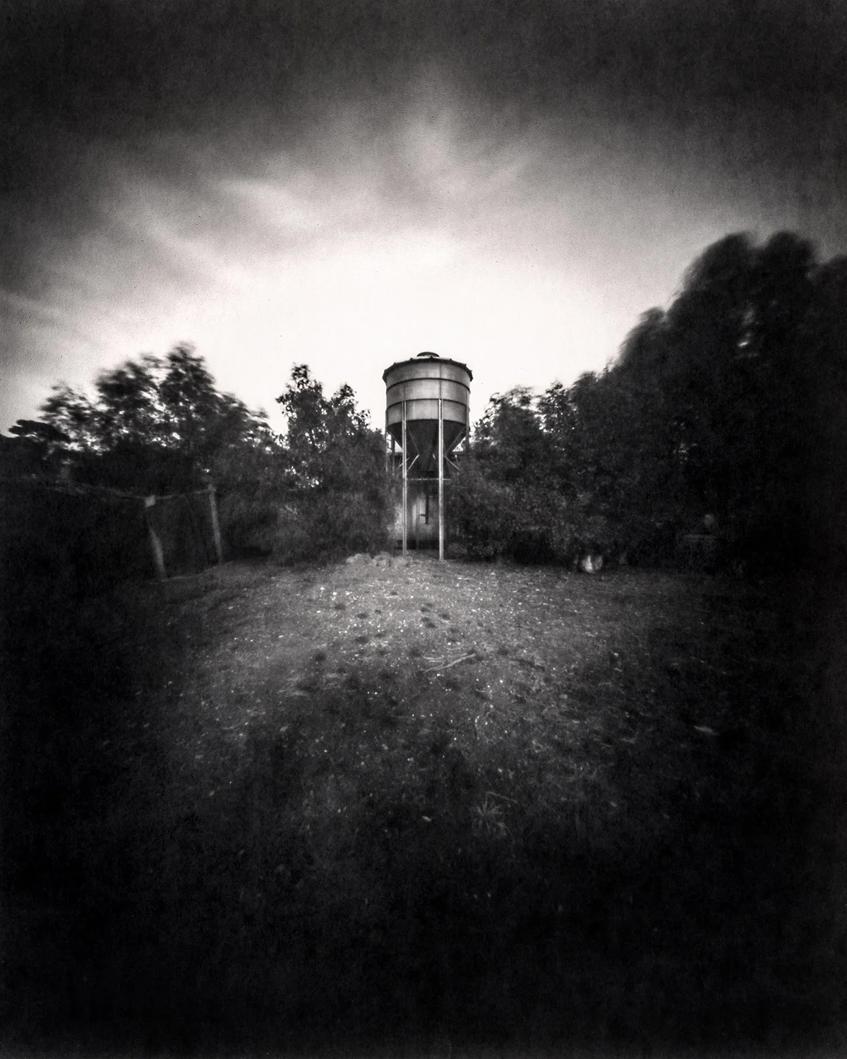 Reality So Subtle 4x5 Pinhole on paper negative, developed in Caffenol.