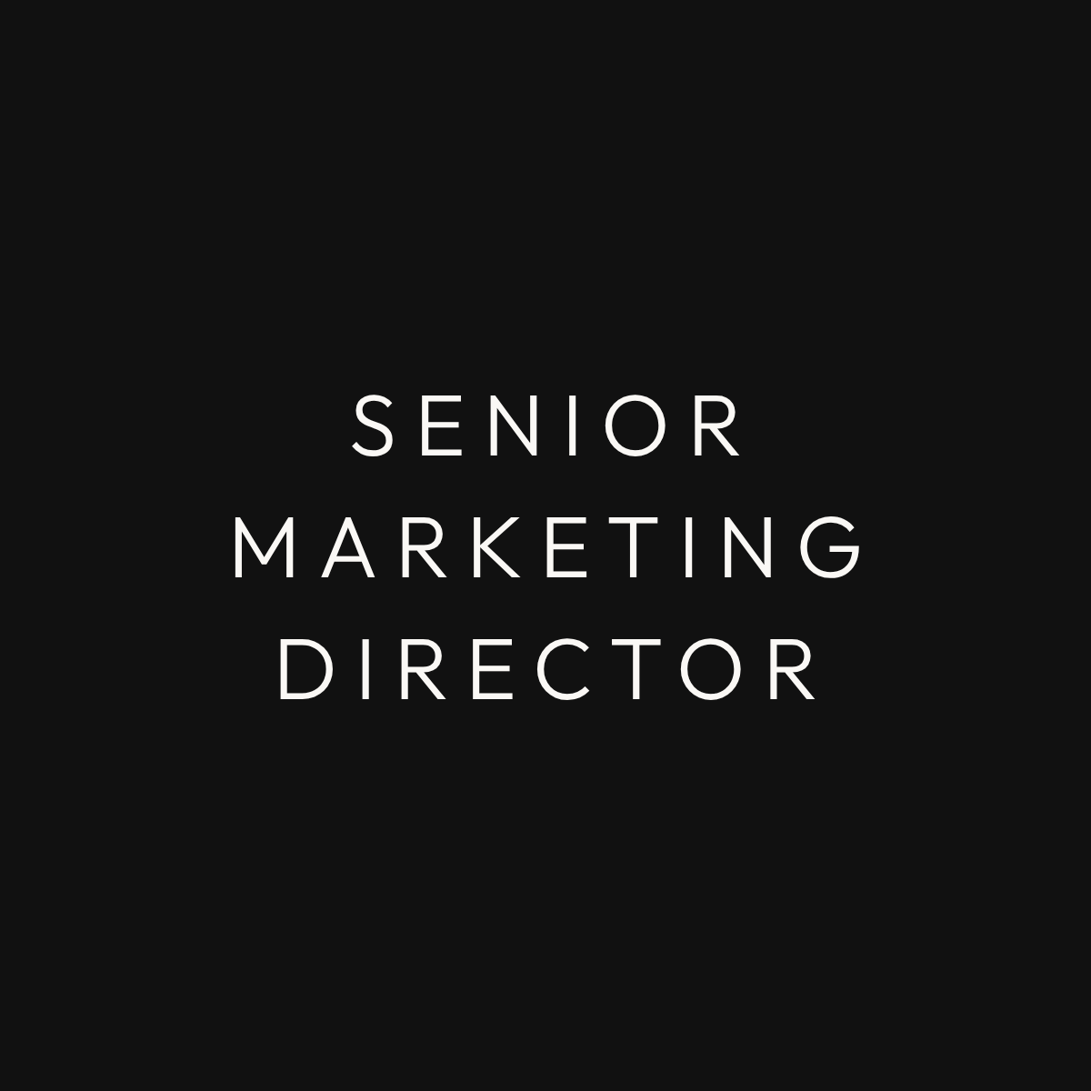 Senior Marketing Director / France