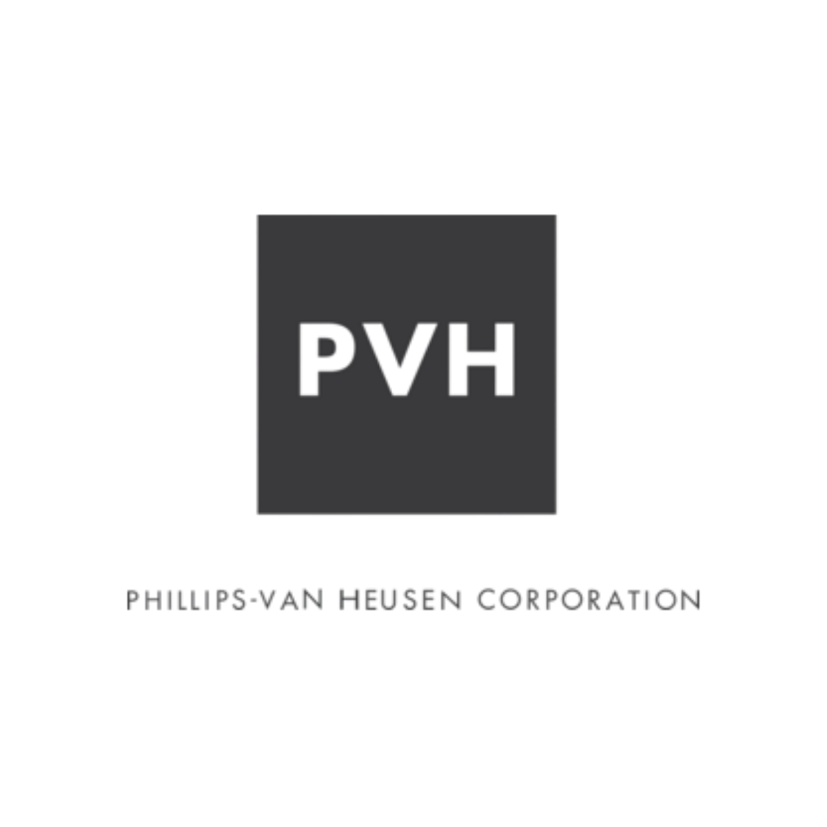 Logo of Philippine Huesen Corporation with a gray square containing 'PVH' and the company's name below.
