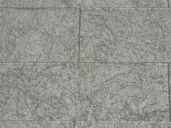 The tile backsplash after it is installed on September 10.