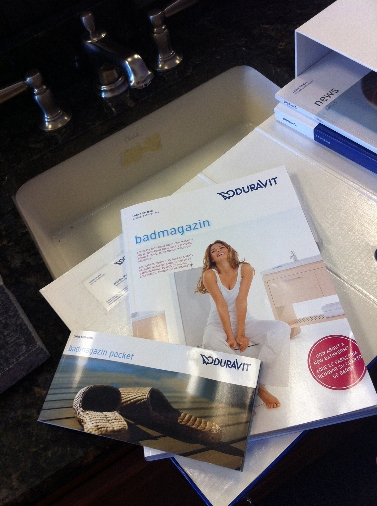 Reviewing catalogues on September 27.