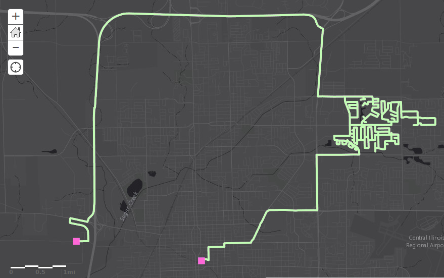When processing the new routes, select various scenarios and compare those results to the existing routes to identify cost savings. For example, if the current collection program is running seven (7) trucks, try running a proposed model with only six (6) trucks and compare results. Cost saving measures are usually identified by total time or total distance. Once optimal routes have been selected, you will want to drive those routes as a quality assurance measure to be sure they are modeled accurately from the provided street network data.