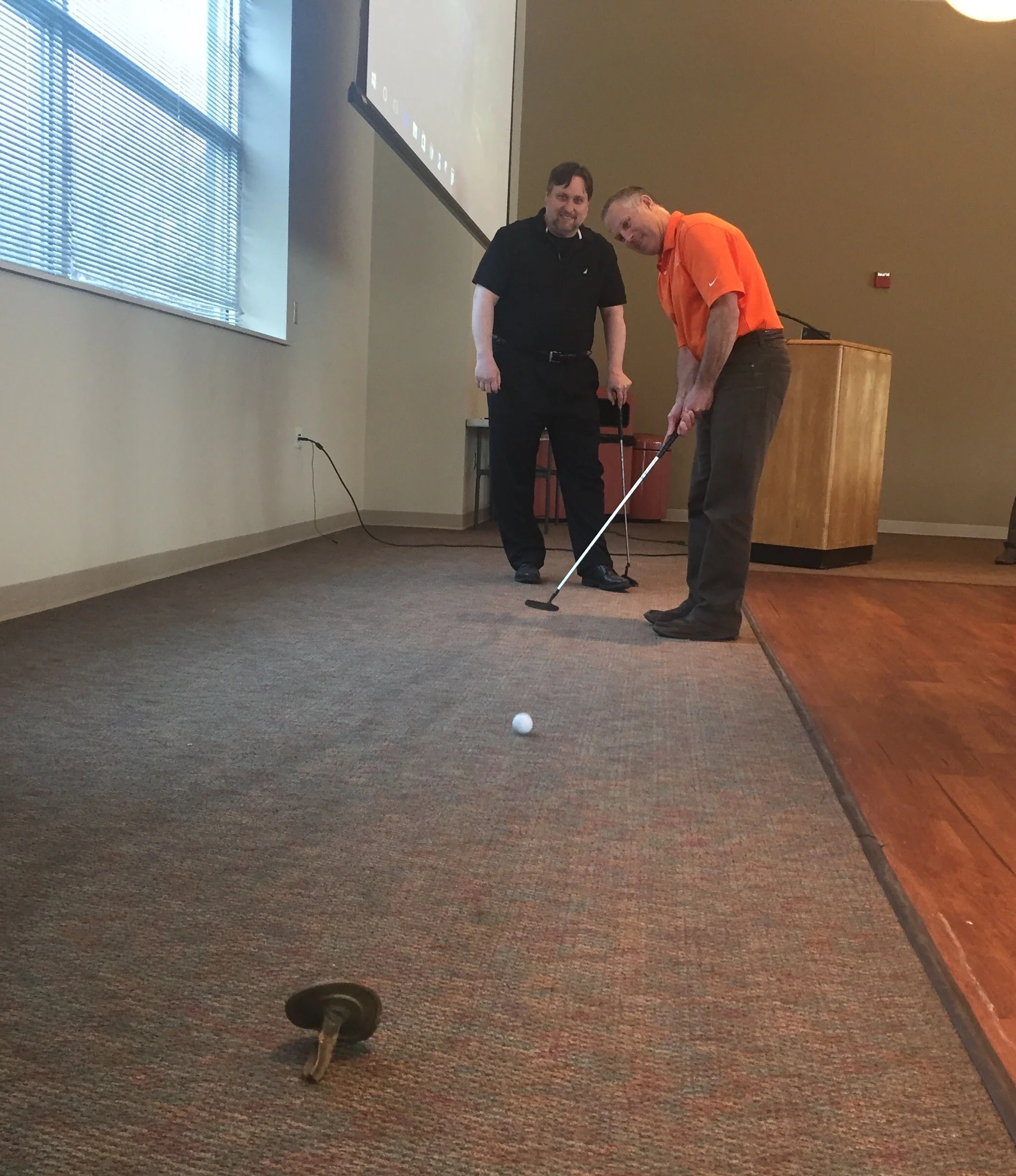 Also, a big congratulations to Ron Rudd who was our office golf champion and winner of a new Cloudpoint Geographics golf hat!