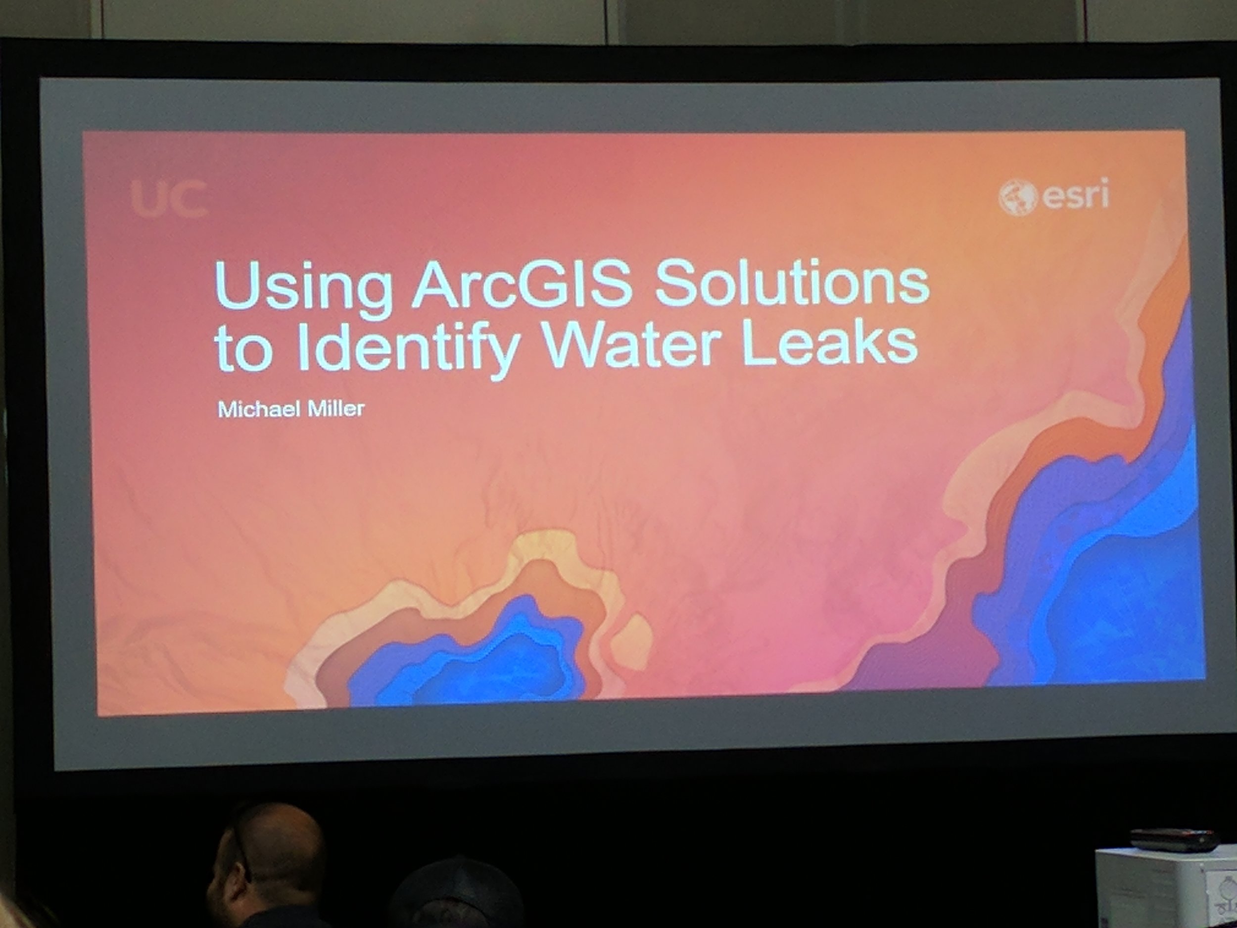 ArcGIS Solutions for water leaks