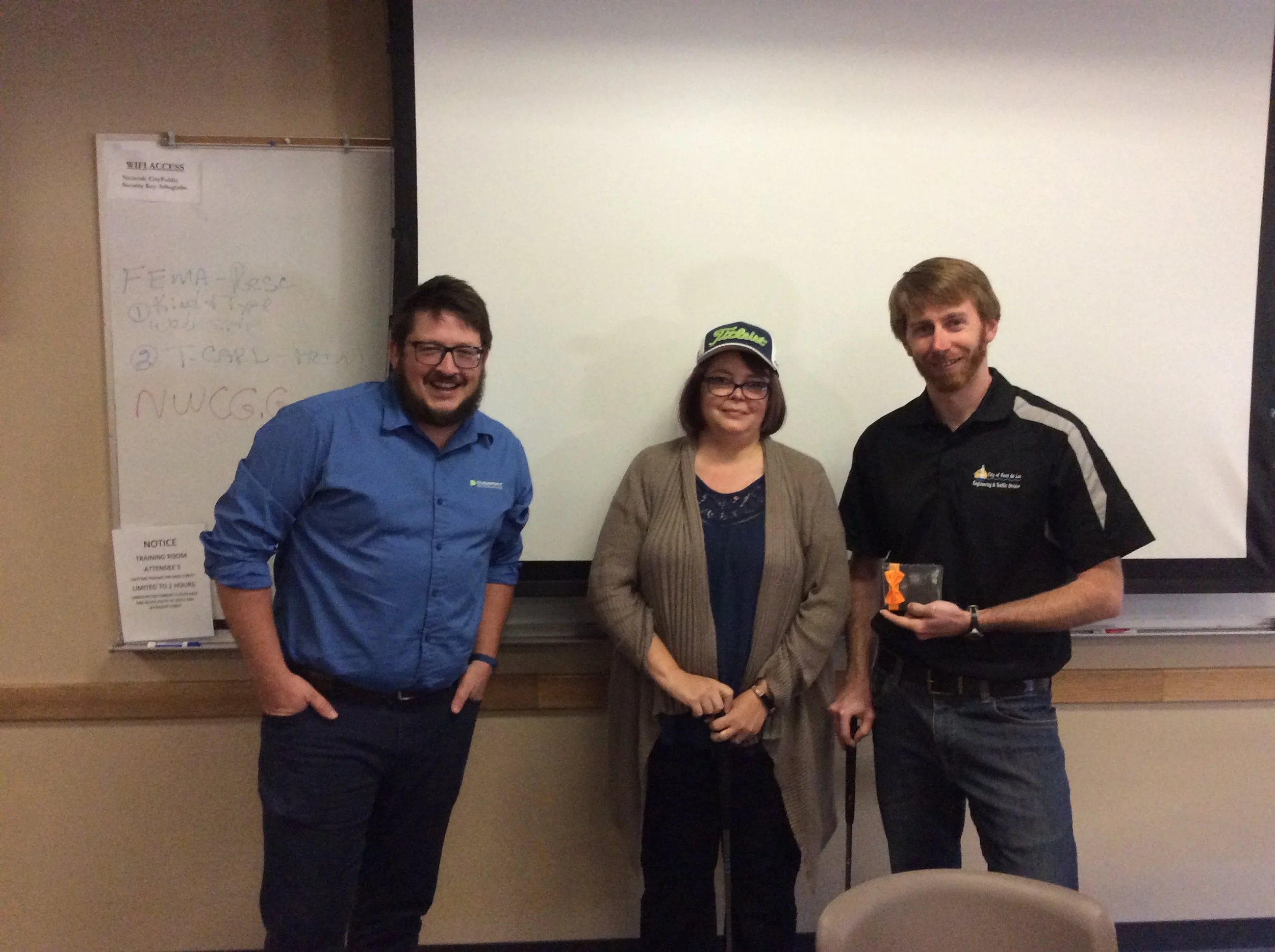 Congratulations to Chad Churchill who was our office golf champion and winner of an Amazon gift card! Jennifer Borlick came in second place and won a new Cloudpoint Titleist golf hat!