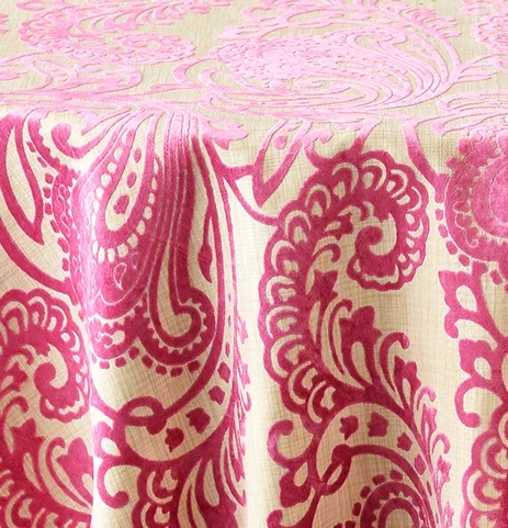 Pink 132"R $75, 108" x 156" King Drape $95