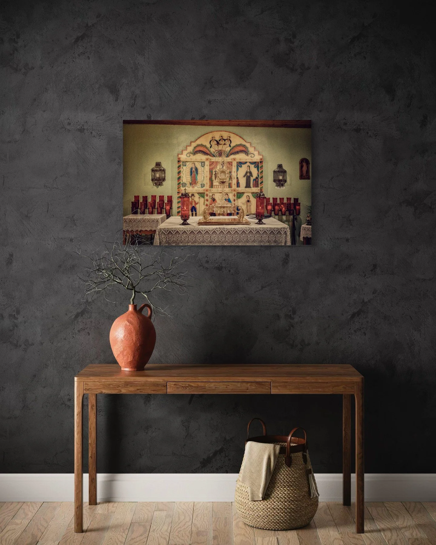 ✨ Sacred Heart Chapel, Espa&ntilde;ola ✨
This piece is printed on sleek metal, bringing out the light, detail, and timeless beauty of this historic New Mexico chapel. A modern presentation of a sacred space.

📍 Espa&ntilde;ola, NM
🖼️ Available as a