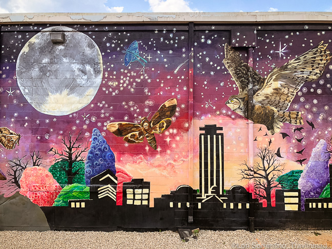 Colorful street art, Tallahassee, Florida