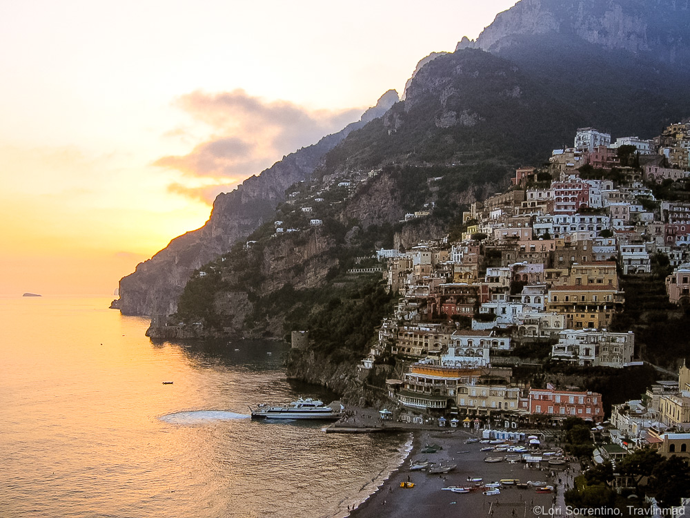Positano At Night: 12 Photos To Inspire Your Visit To Italy'S Amalfi Coast  — Travlinmad Slow Travel Blog